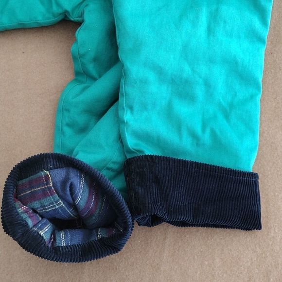 Julia Michaels Teal Vintage Cotton Twill 4 Button Coat - Picture 8 of 16